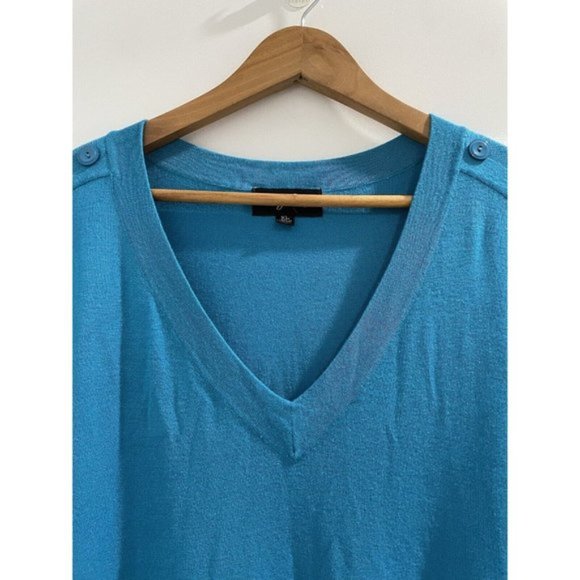 My Size Women Top Plus Size XL Striped Stretchy - Picture 2 of 7